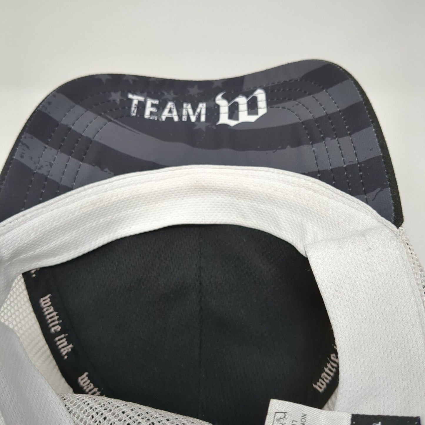 Team M Snapback Trucker Hat Multicolor OS Adjustable Patriotic Flag Mattie Ink