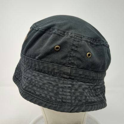 Colorado Buffaloes NCAA Black Gold Bucket Hat One Size Embroidered Cotton Logo