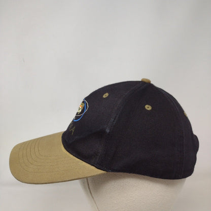 Alaska Strapback Hat Multi One Size Embroidered Fish Colorblock