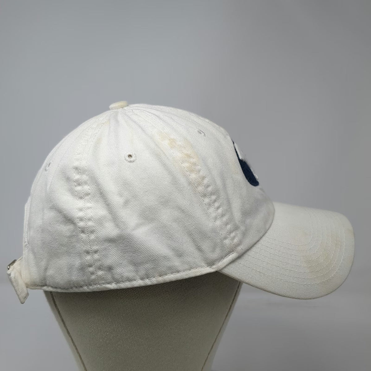 Nike BYU Cougars NCAA White One Size Heritage86 Dri-Fit Slideback Cap Hat