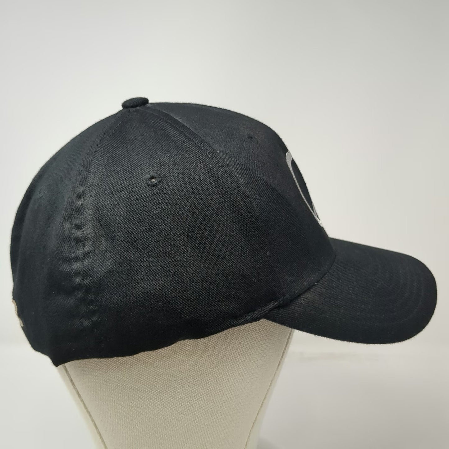 Flexfit Baseball Cap Black XL Peace Sign Cher 2004 Concert Tour hat Vintage