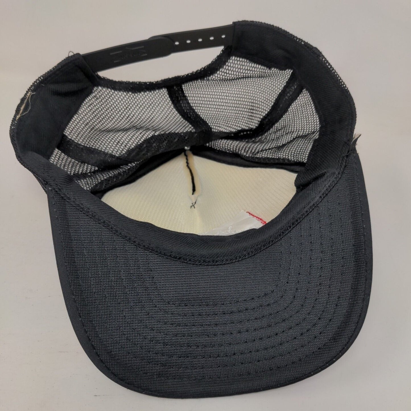 That Work Ain't Gone Do It Self Snapback Trucker Hat Black One Size Mesh Back