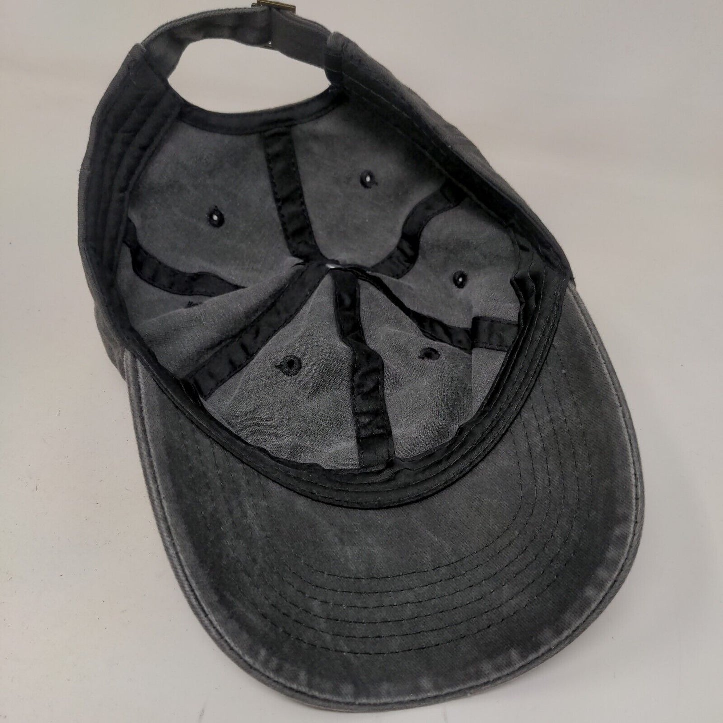 Unbranded Women's Slideback Hat Gray Adjustable Graphic Mama Bear Logo