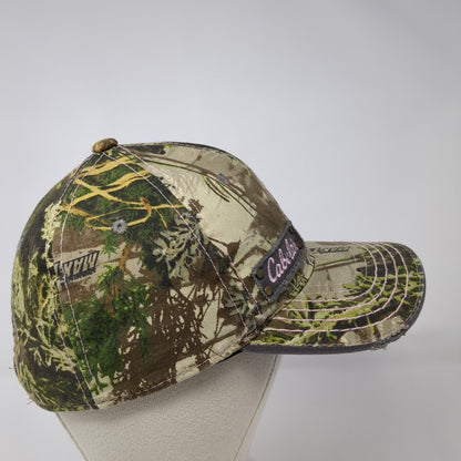 Cabela's Strapback Hat Camo One Size Adjustable Hunting Outdoor 6 Panel