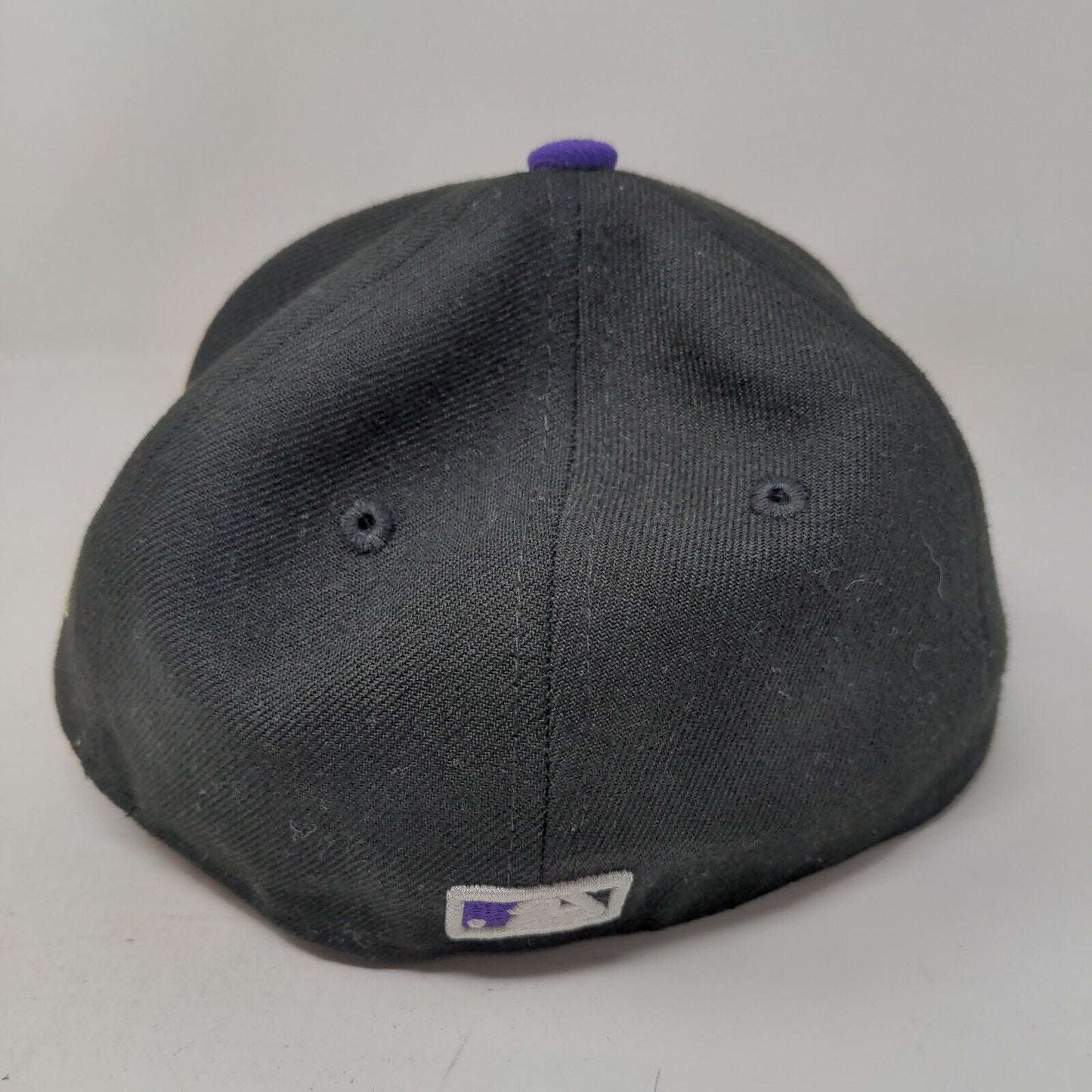 Colorado Rockies Fitted Hat Black Size 6 1/2 Embroidered Logo MLB 59Fifty