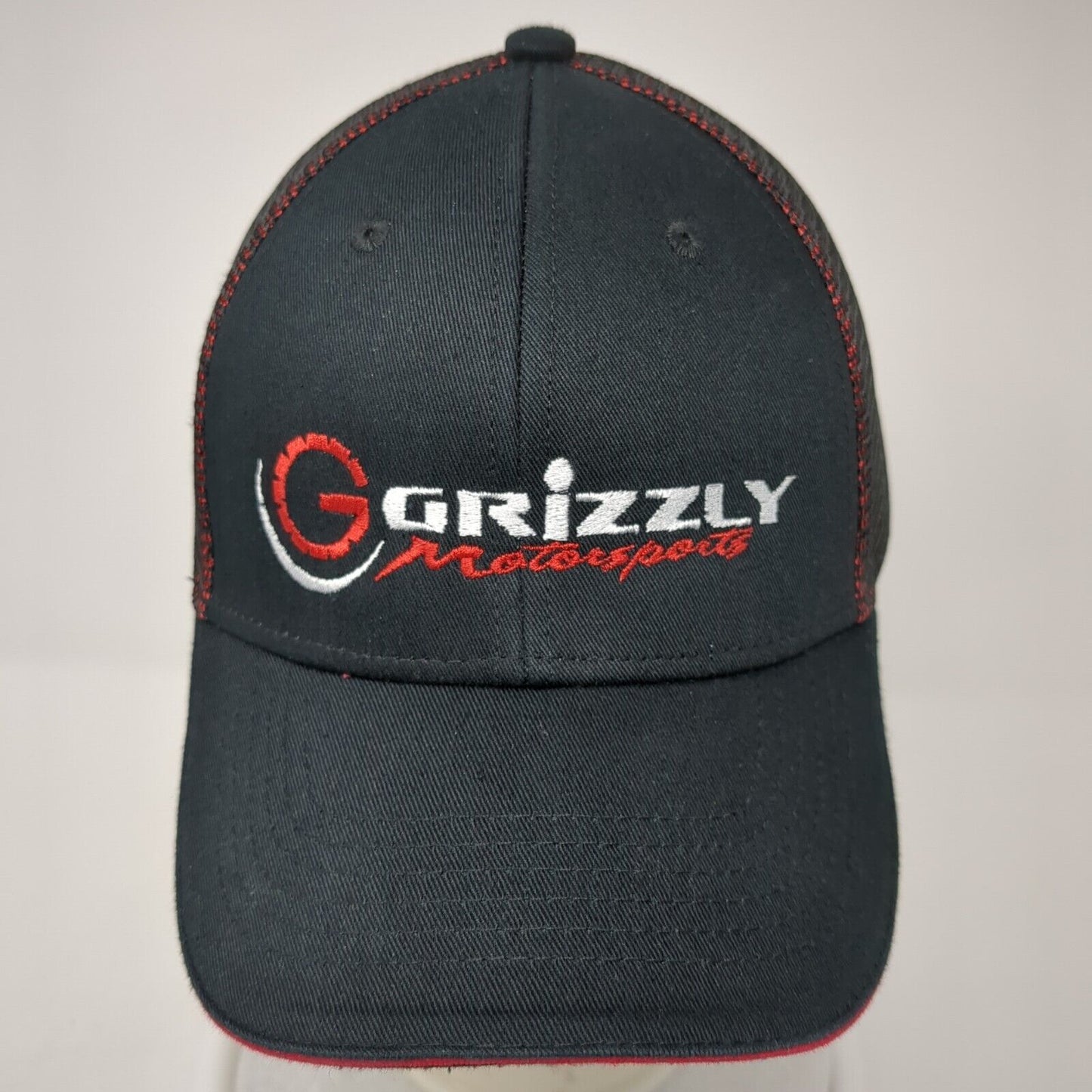 Grizzly Motorsports Snapback Trucker Hat Multi One Size Port Authority