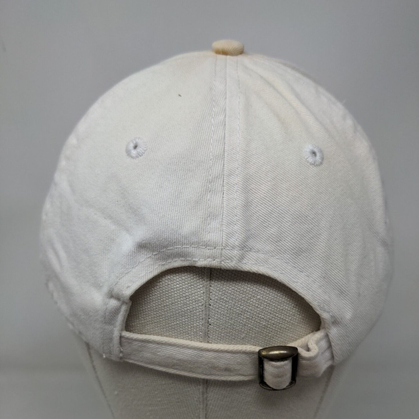 LIVE PD Slideback Hat Cream One Size Embroidered Adjustable 6 Panel