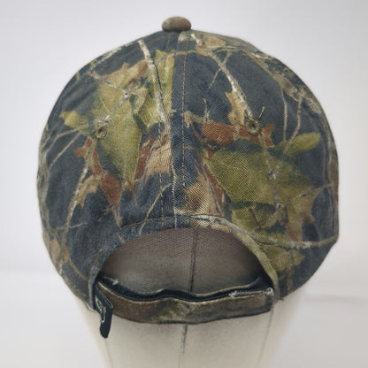 Port Authority Baseball Cap Green Camo OSFM Sporting Clays Shoot Hat Embroidered