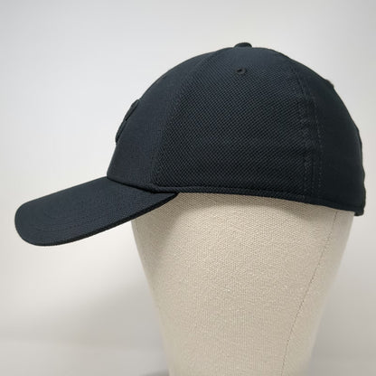 Under Armour Baseball Cap Black L Stretch Fit Embroidered Tonal Logo Hat Classic