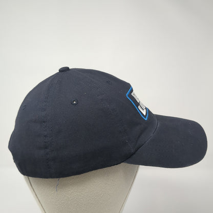 Bud Light Snapback Hat Blue One Size Adjustable Embroidered 6 Panel Cotton