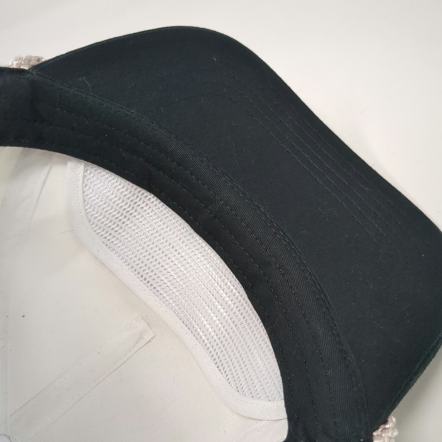 American Needle 5 Panel White Black Hat One Size Diet Coke Patch Rope Snapback