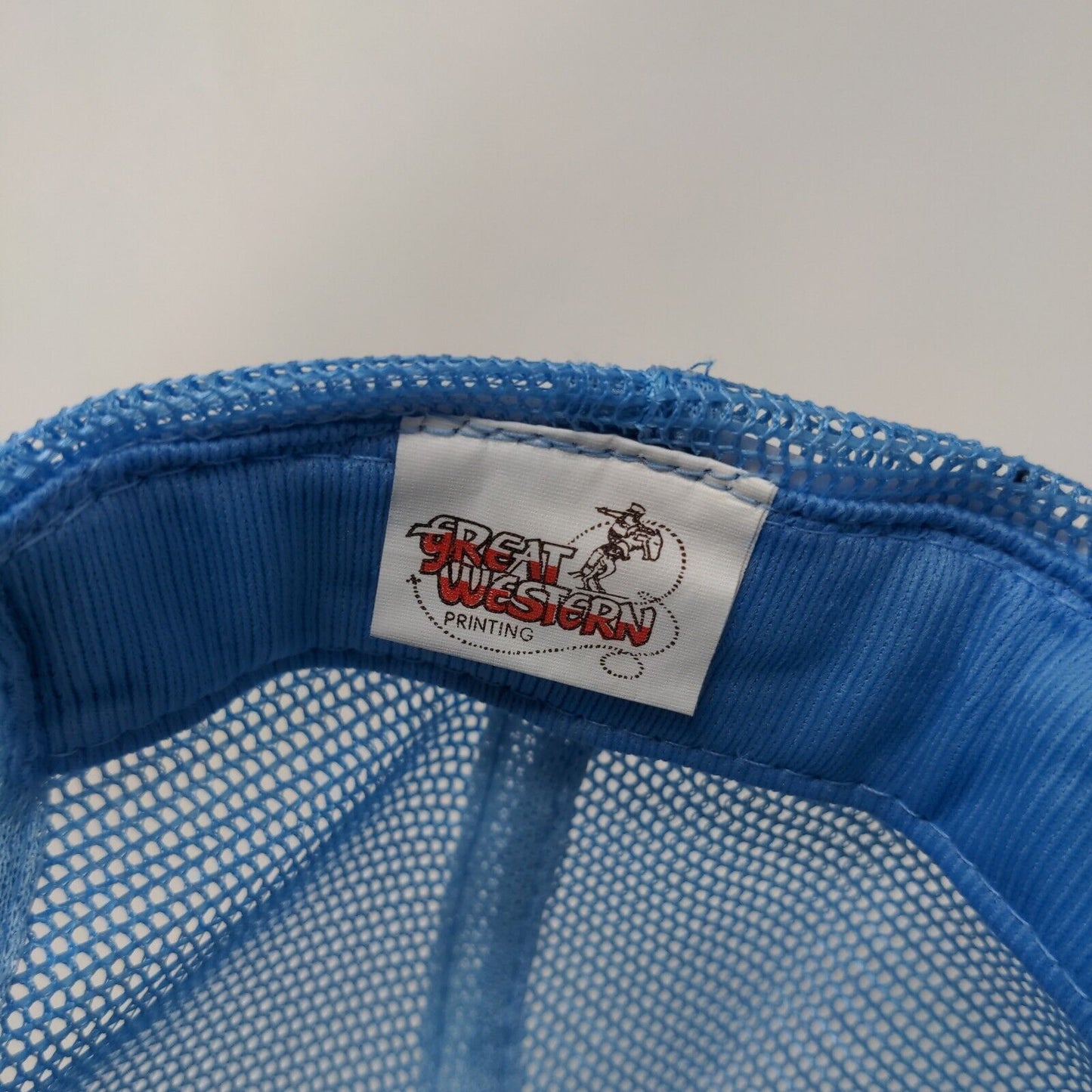 Ideal Plumbing Co. Snapback Rope Trucker Hat Blue OSFA Great Western