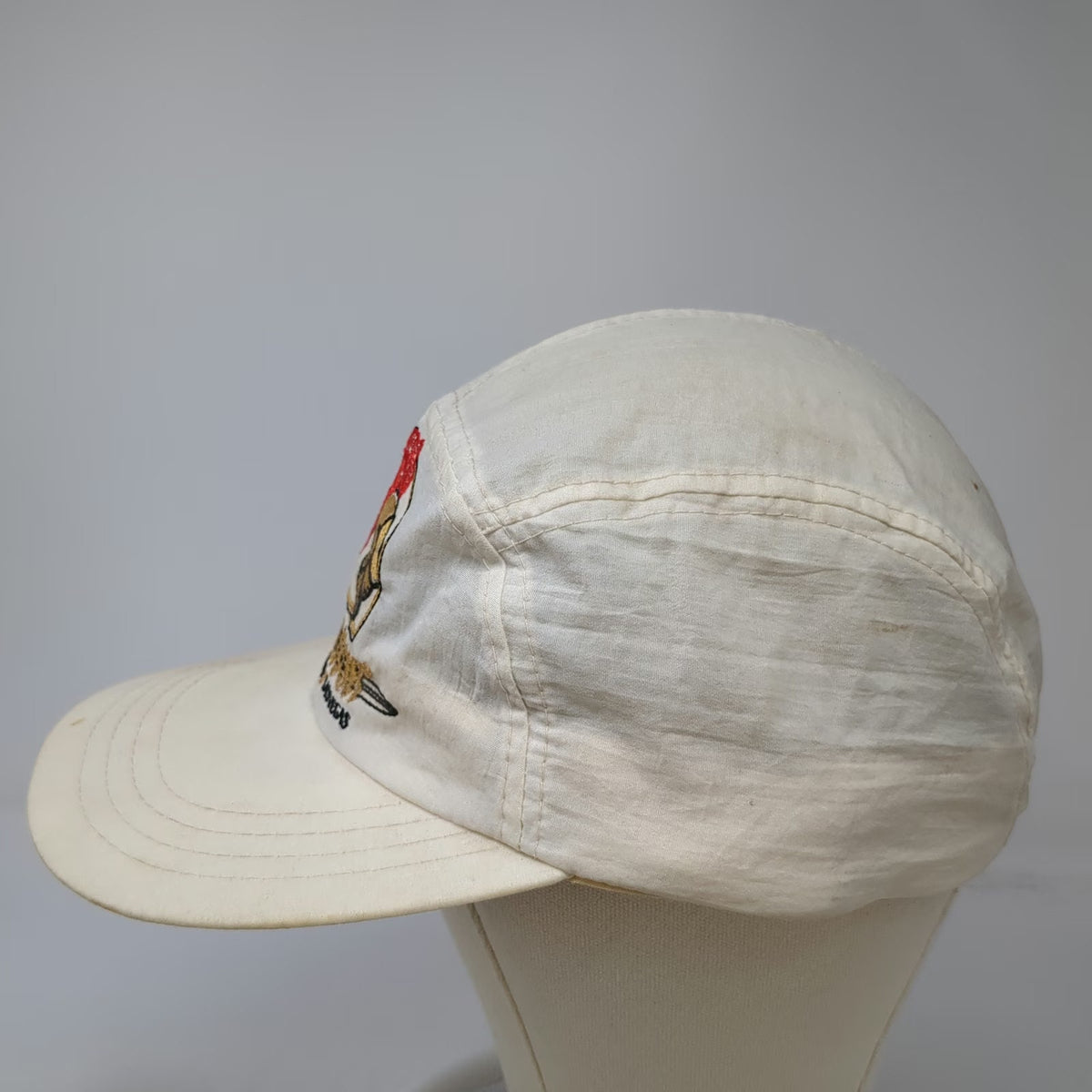 Triangle Baseball Cap Beige One Size Excalibur Hotel Casino Las Vegas Knight Hat
