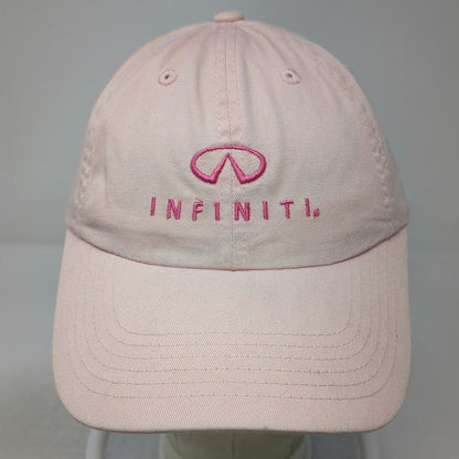 Port Authority Infiniti Logo Baseball Cap Pink OSFM Embroidered Slideback Hat