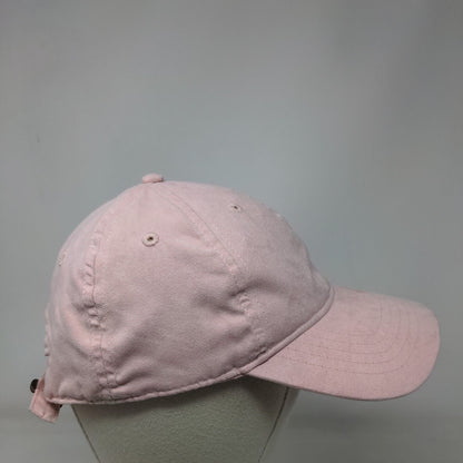 Unbranded Slideback Hat Solid Pink One Size Adjustable 6 Panel Blank