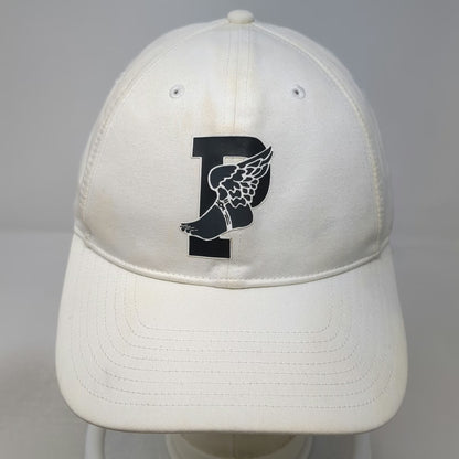 Polo Ralph Lauren Baseball Cap White One Size P-Wing Winged Foot Slideback Hat
