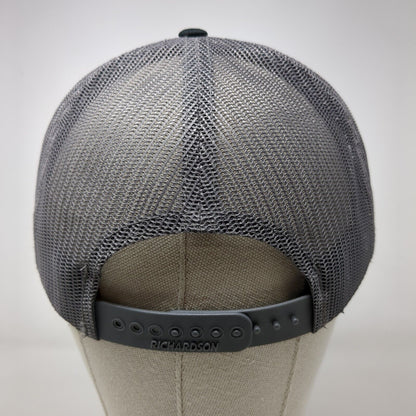 NFD Training Snapback Trucker Hat Black M/L Mesh Back Richardson