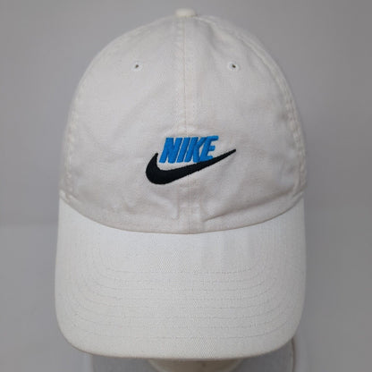 Nike Slideback Hat White One Size Adjustable Embroidered Swoosh Heriatge86