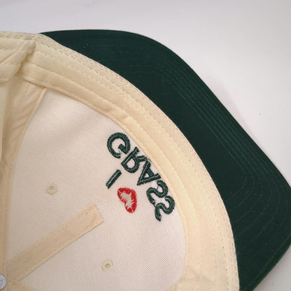 Otto 5 Panel Beige Green One Size I Heart Grass Prime Time Snapback Hat Patch