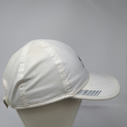 Under Armour Baseball Cap White One Size Reflective Mesh Strapback Running Hat