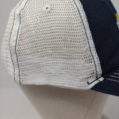 2021 Run Through It Race To Robie Creek Trucker Hat Blue OSFA Mesh Back District