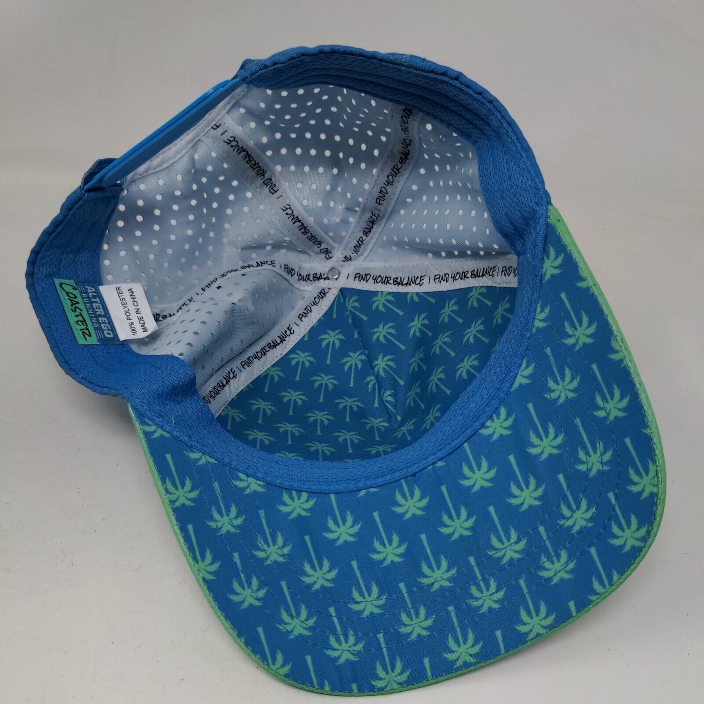 Alter Ego Running Ambassador Snapback Hat Multicolor OS Breathable Polyester