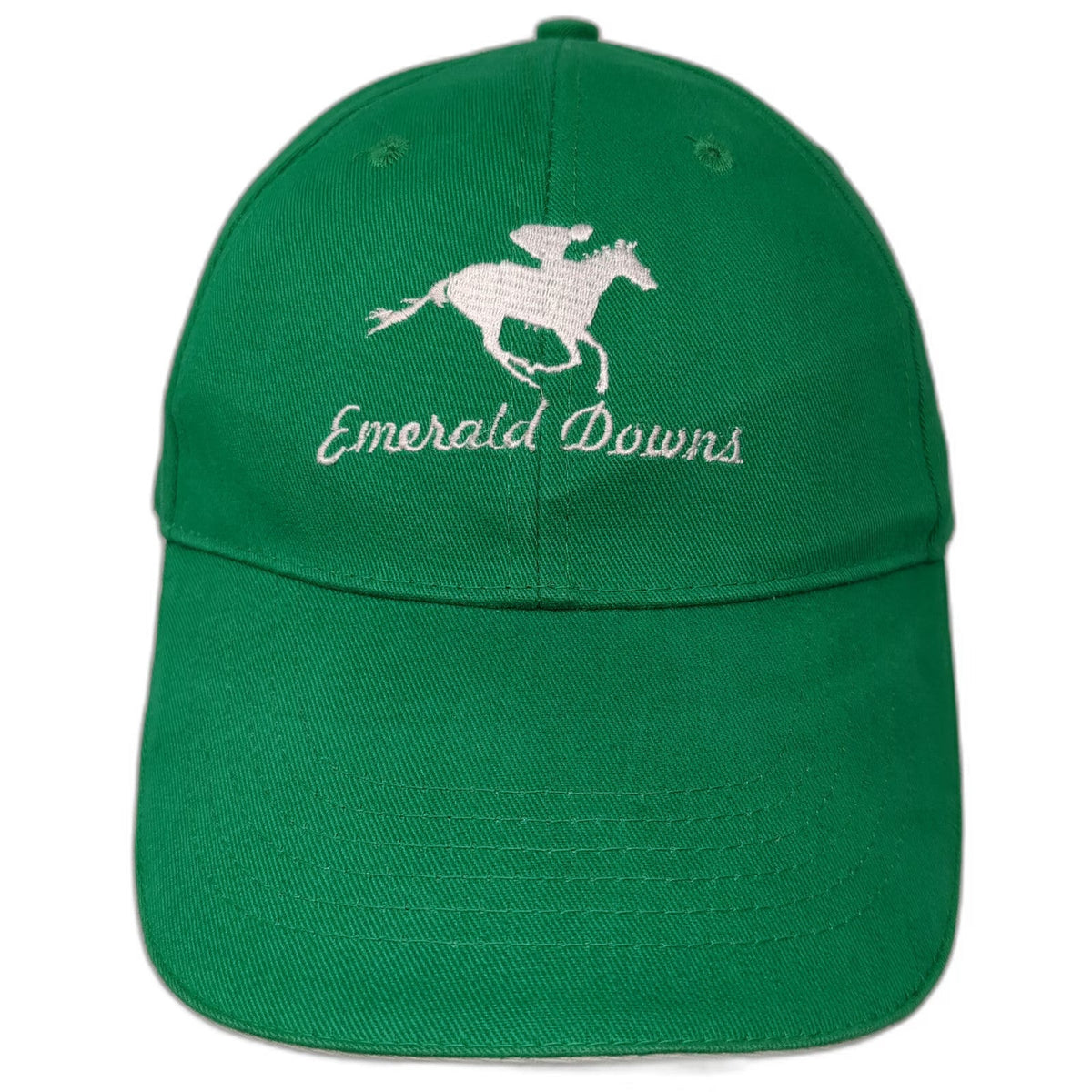 Associated Premium Emerald Downs Green Baseball Hat One Size Strapback Racing