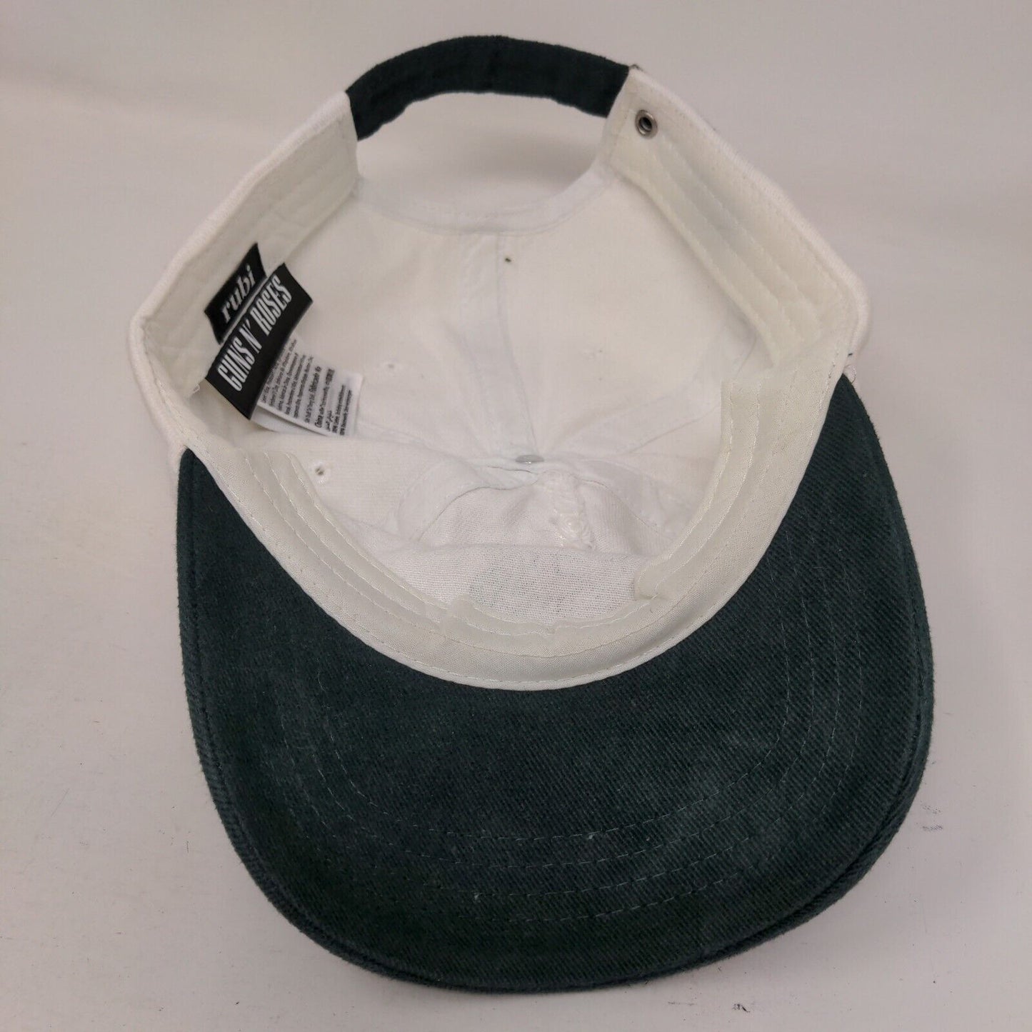 Guns N' Roses Slideback Hat Multi One Size Colorblock 6 Panel Vent Holes