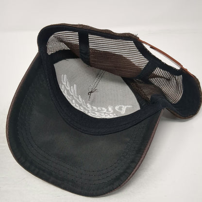 Brown One Size Trucker Hat Picanha na Brasa Restaurante Choperia Mesh Snapback