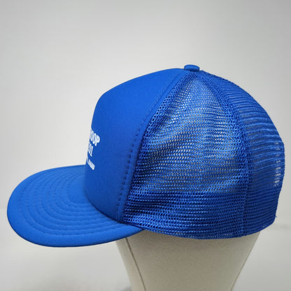 Sportcap Blue Trucker Hat One Size Boy Scouts Troop 201 Nampa Idaho Mesh Scout