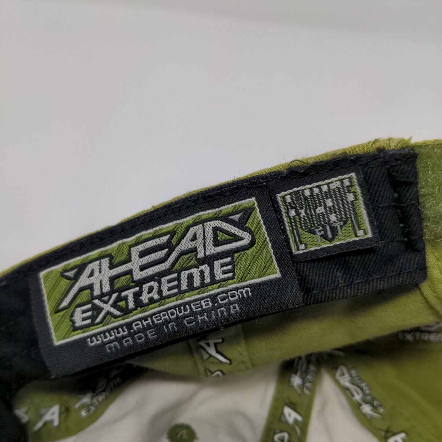 Bogus Basin Idaho Strapback Hat Green OSFA Extreme Fit 6 Panel Ahead