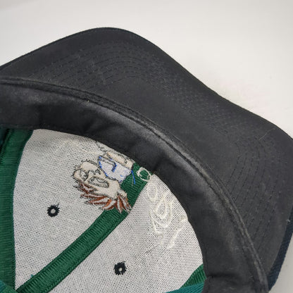 Big Boy Headgear Snapback Green One Size Hat Oops Peeing Boy Two Tone Graphic