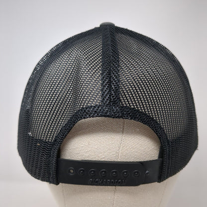What's Next Fully Promoted Snapback Trucker Hat Gray One Size Mesh Back