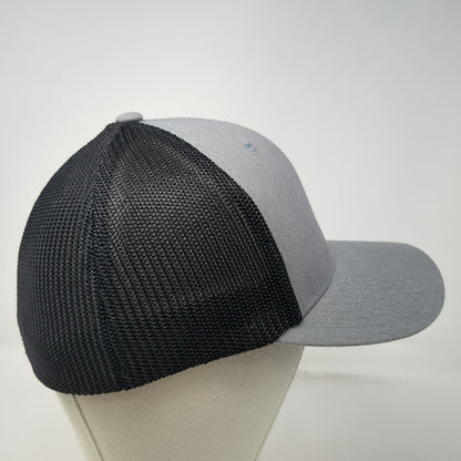 Port Authority Baseball Cap Gray M Fitted Mesh Flexfit Partners Insulation hat