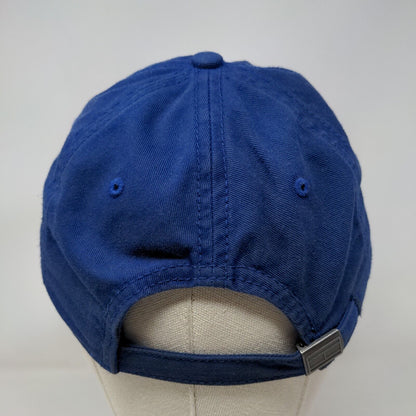 Tommy Hilfiger Slideback Hat Blue One Size Embroidered Logo 6 Panel