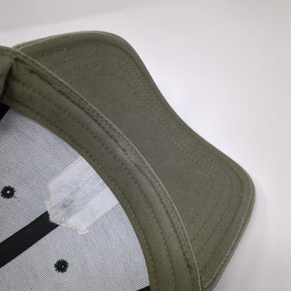 Taps Brewery Snapback Trucker Hat Brown One Size Mesh Back Colorblock