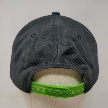 Mtn Dew Men's Snapback Hat Black Embroidered Logo 2013 Official Adjustable