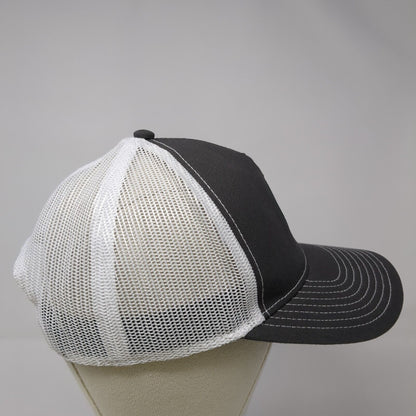 Service Now Snapback Trucker Hat Gray One Size Adjustable Embroidered Mesh Back