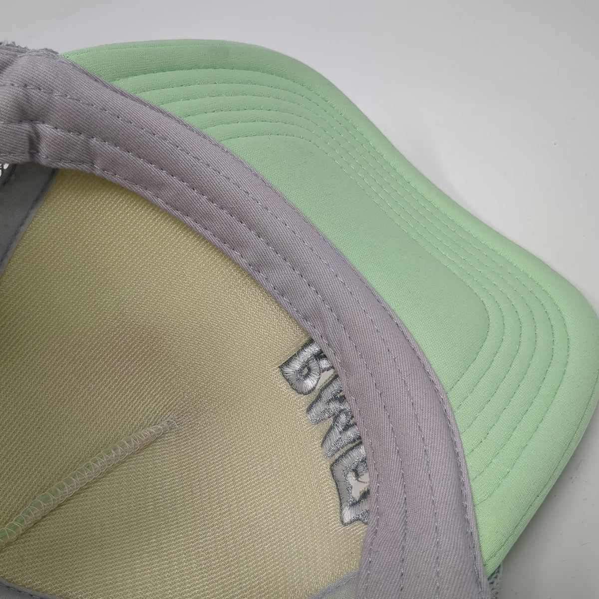 Pacific Headwear Trucker Hat Green One Size Mesh Back RME Logo Rope Snapback