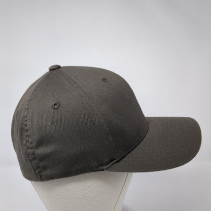 Cannonball Creek Brewing Co. Fitted Hat Brown S-M Flexfit Yupoong