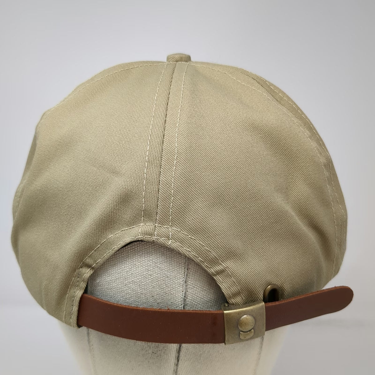 Imperial 5 Panel Beige Hat One Size Farm Bureau Insurance Rope Slideback