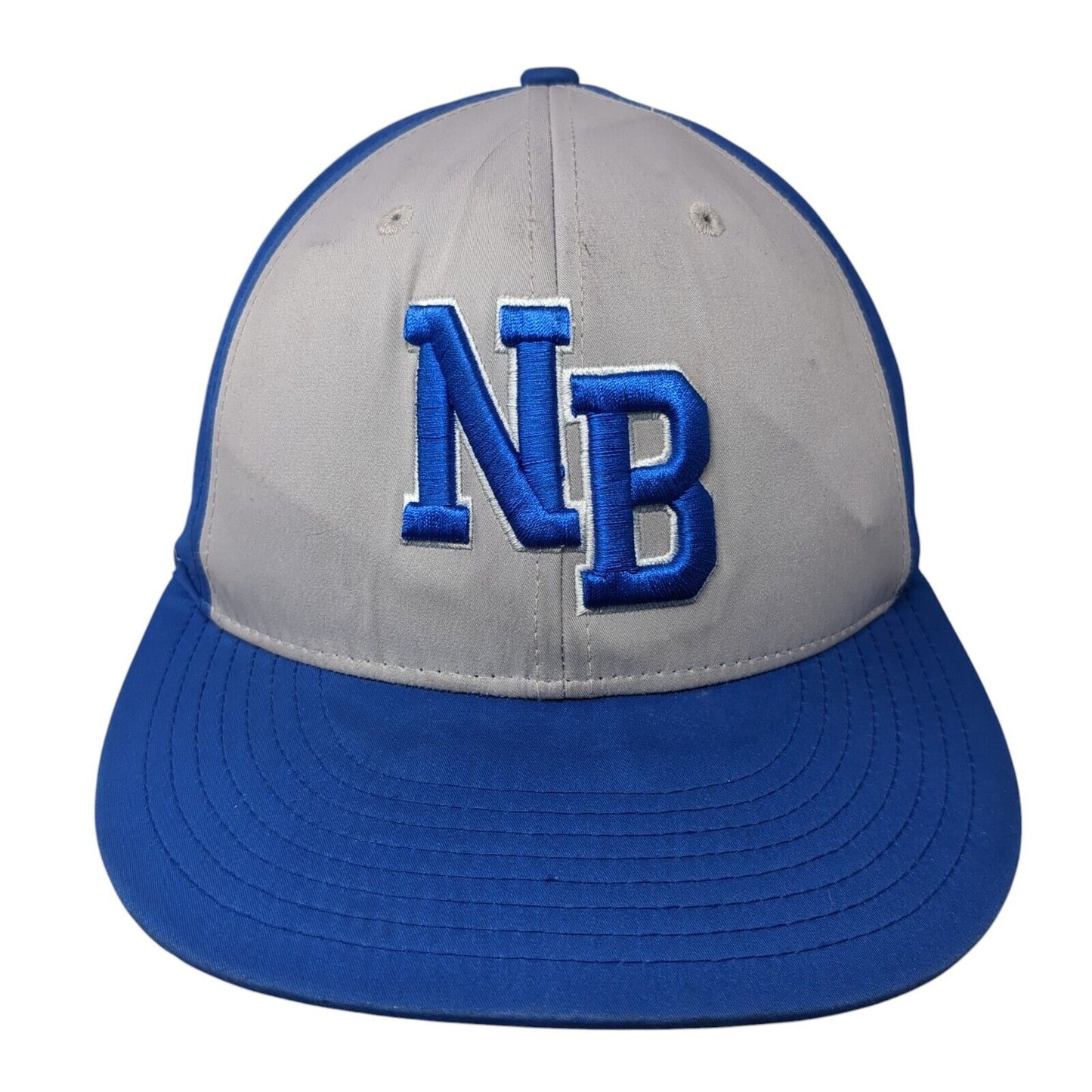 NB Fitted Hat Multi S-M Embroidered Colorblock Laser Cut Richardson