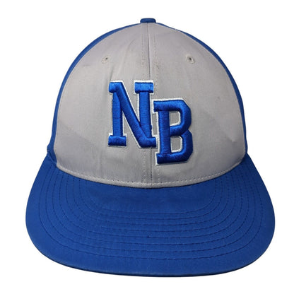 NB Fitted Hat Multi S-M Embroidered Colorblock Laser Cut Richardson
