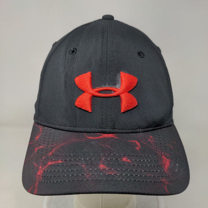 Under Armour Fitted Hat Black Large/XL Embroidered Logo Vent Holes