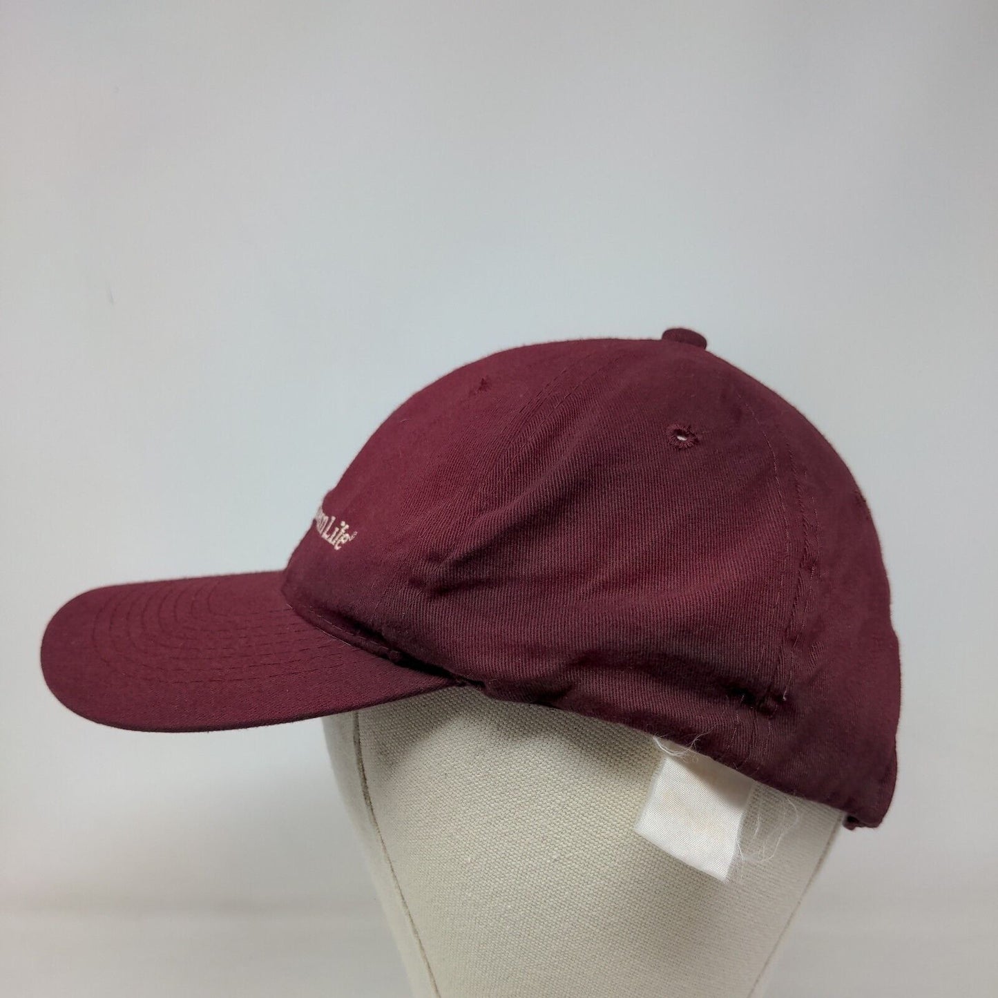 Western-Southern Life Slideback Hat Red One Size Embroidered Adjustable