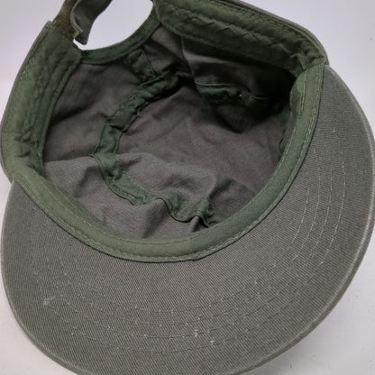Army Cap Green One Size Strapback Alaska Mountain Patch Graphic Souvenir Hat