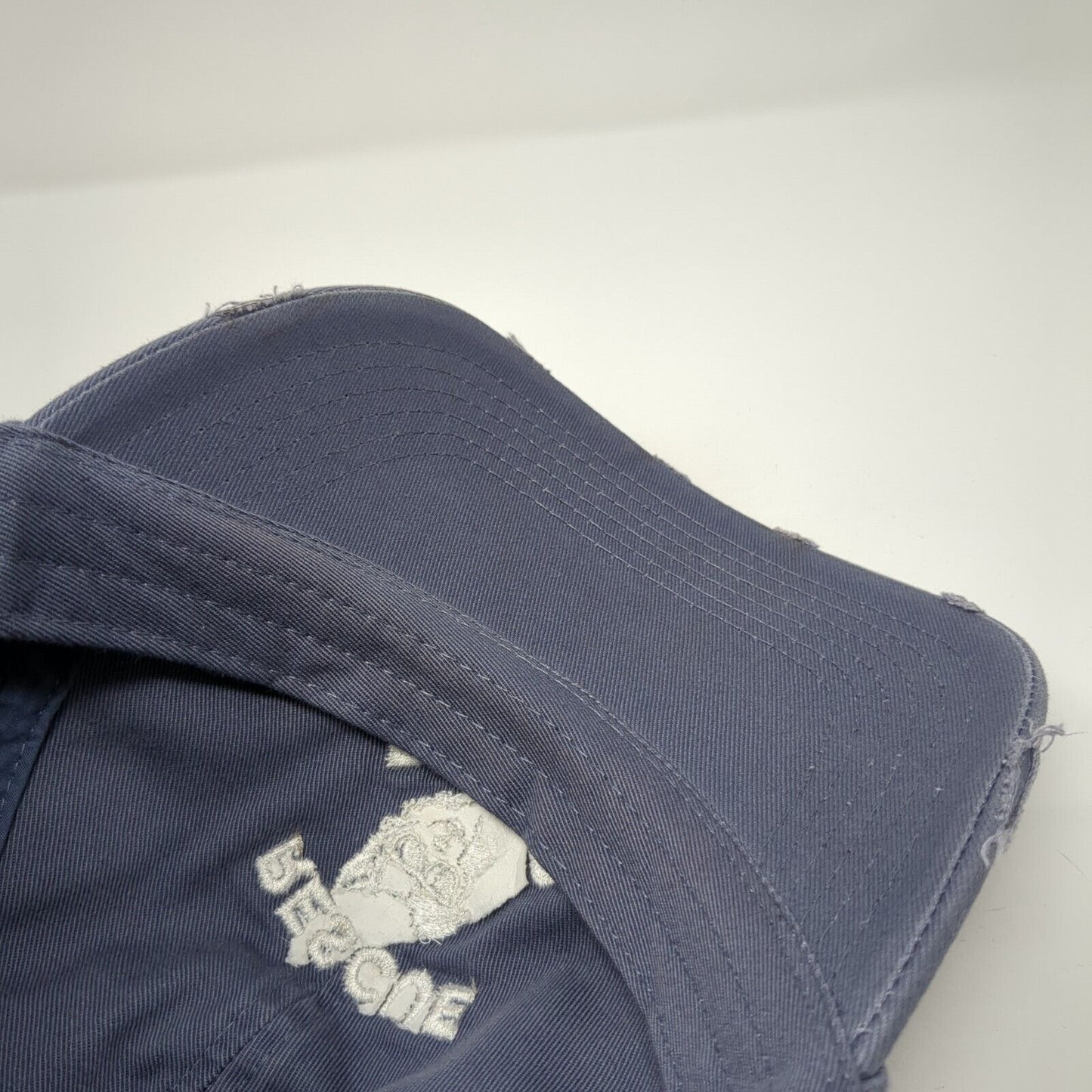 Rescue Proud Slideback Baseball Cap Blue One Size Adjustable Distressed District