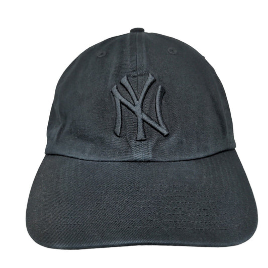 '47 Brand Men's Slideback Hat Black OSFA Embroidered New York Yankees Logo