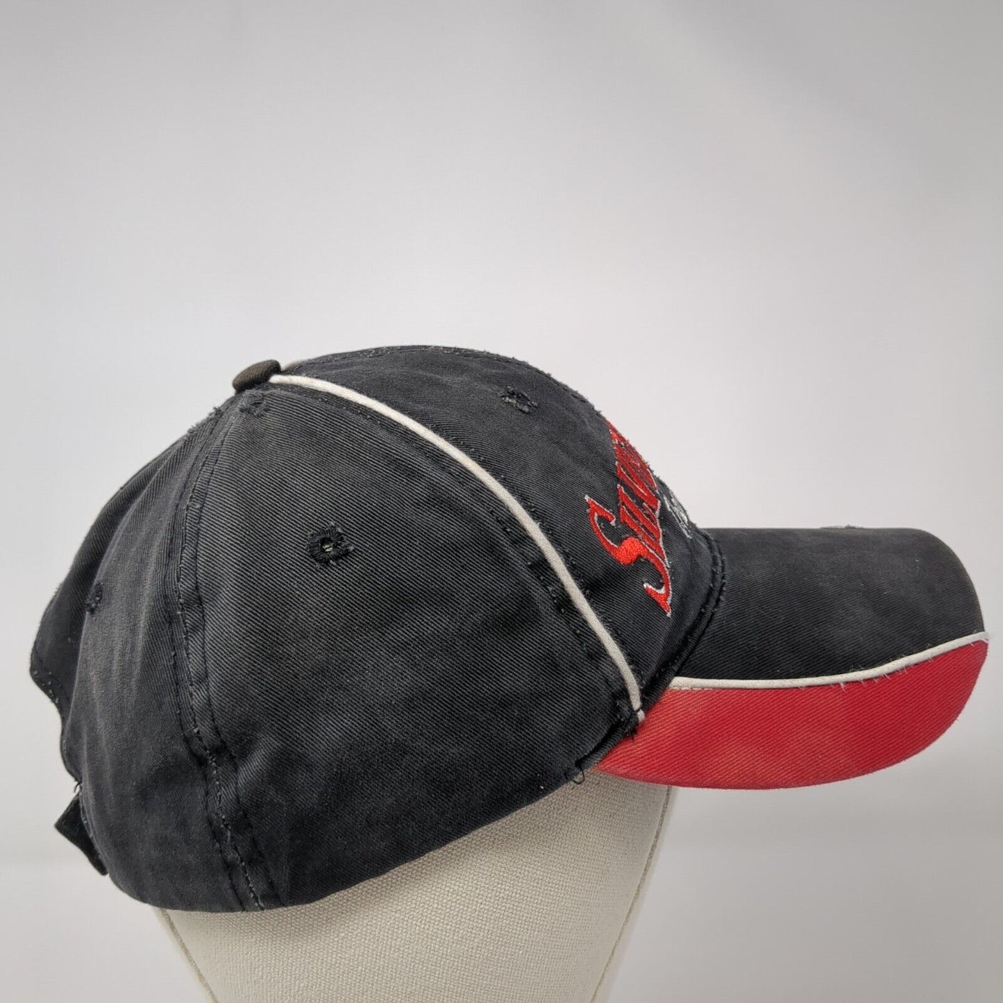 Silverwood Theme Park Strapback Hat Black One Size Adjustable Triangle