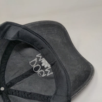 Dog Mom Paw Slideback Hat Gray OSFM Adjustable Embroidered 6 Panel